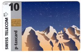 Telecom Thun - seltene Chip Geschenk Taxcard