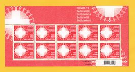 2022, W122A, Bogen Covid-19 Solidartät, Postfrisch**