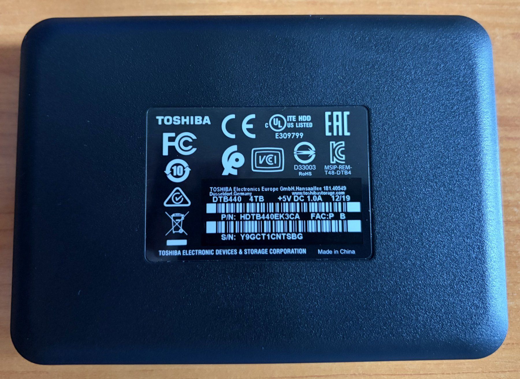 Toshiba Dischi rigidi: Toshiba HDD 4 TB – Usato da Elgg venduto da Odracir0603 1