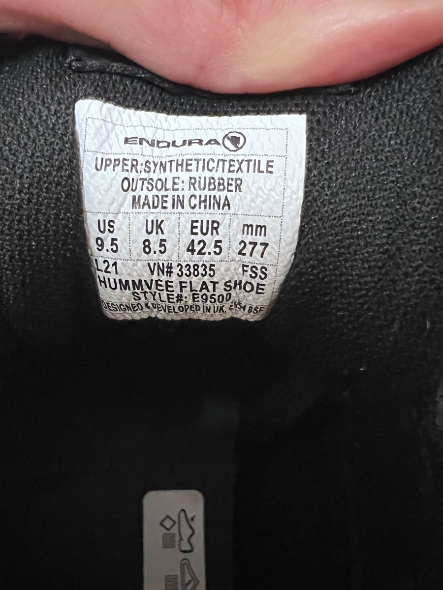 Endura Scarpe da uomo: Endura - Hummvee Flat Pedal Schuh – Nuovo (secondo la descrizione) da Zürich venduto da kasia.kosieradzka 3