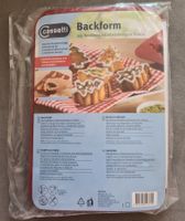 Silikon Backform für 6 Minikuchen