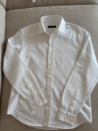 Massimo Dutti Herren Hemd aus 100% Baumwolle (Größe S)