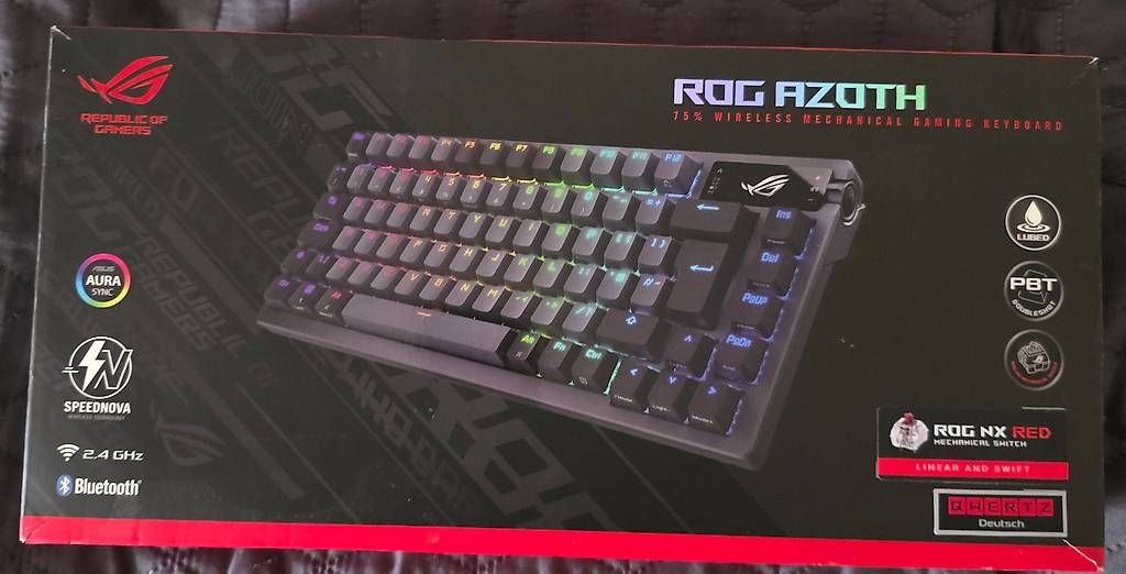 Asus Tastiere: ASUS ROG Azoth – Nuovo e nell'imballaggio originale da Schaffhausen venduto da pun_jn7j