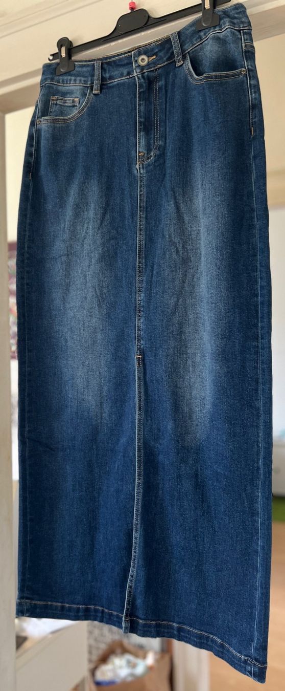 Gonne: LONGUE JUPE JEANS! M – Nuovo e nell'imballaggio originale da Locarno venduto da NicoNion 1