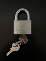 Abus Vorhängeschloss Schloss Titanium Türschloss
