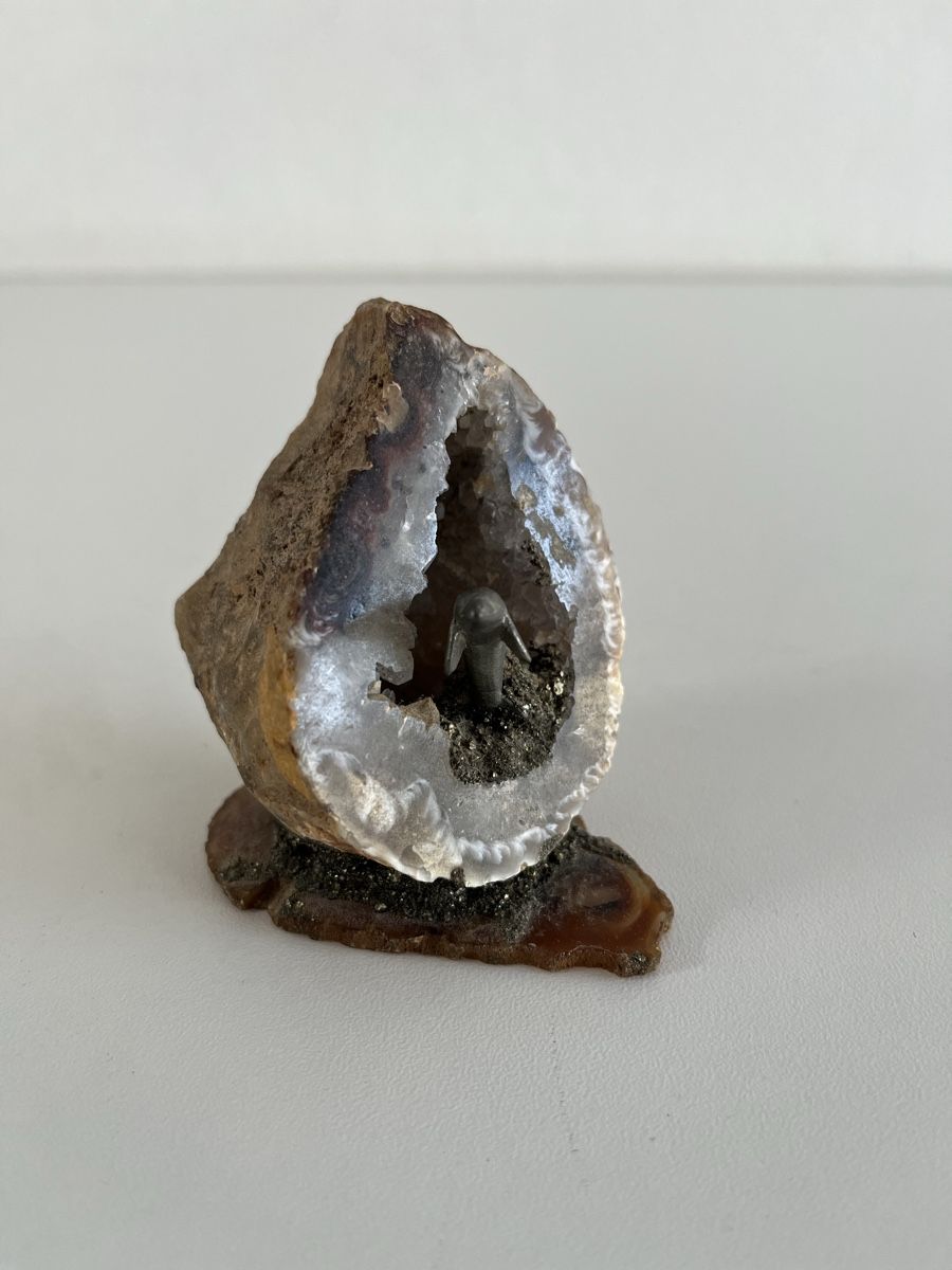 Sculture & Statue: Skulptur / Geode mit Delfin – Usato da Wetzikon ZH venduto da seli03 6