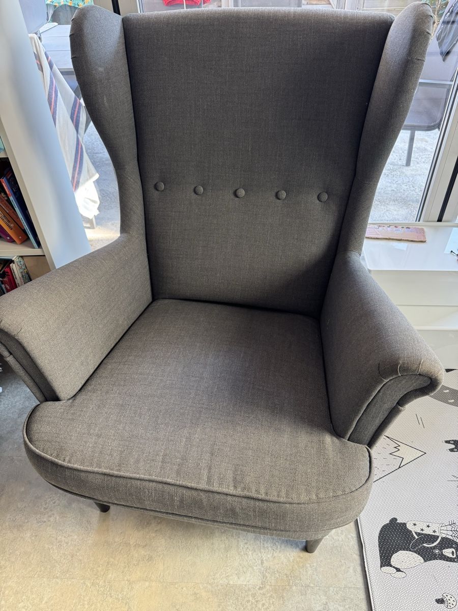 Ikea Sessel: Ikea Strandmon Sessel grau – Gebraucht aus Oberbuchsiten von enz_rqh5