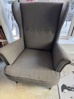 Ikea Strandmon Sessel grau