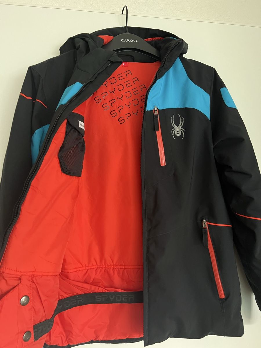 Spyder Giacche & Cappotti: Veste Spyder noire et bleue, taille 16 ans – Usato da Morges venduto da Igp10 1