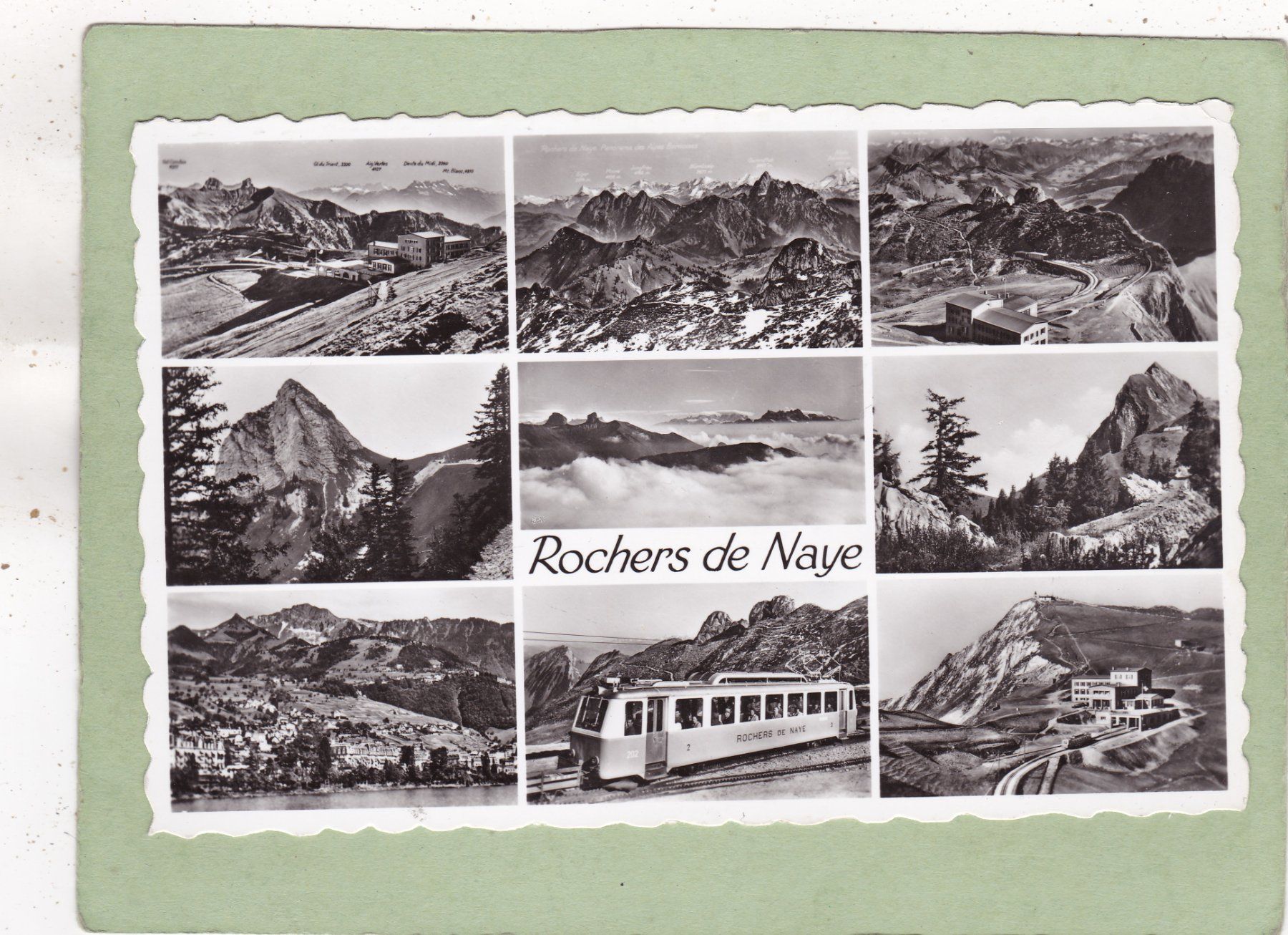 Cartes postales: Rochers de Naye – D'occasion à Herisau par Lisegrat2008