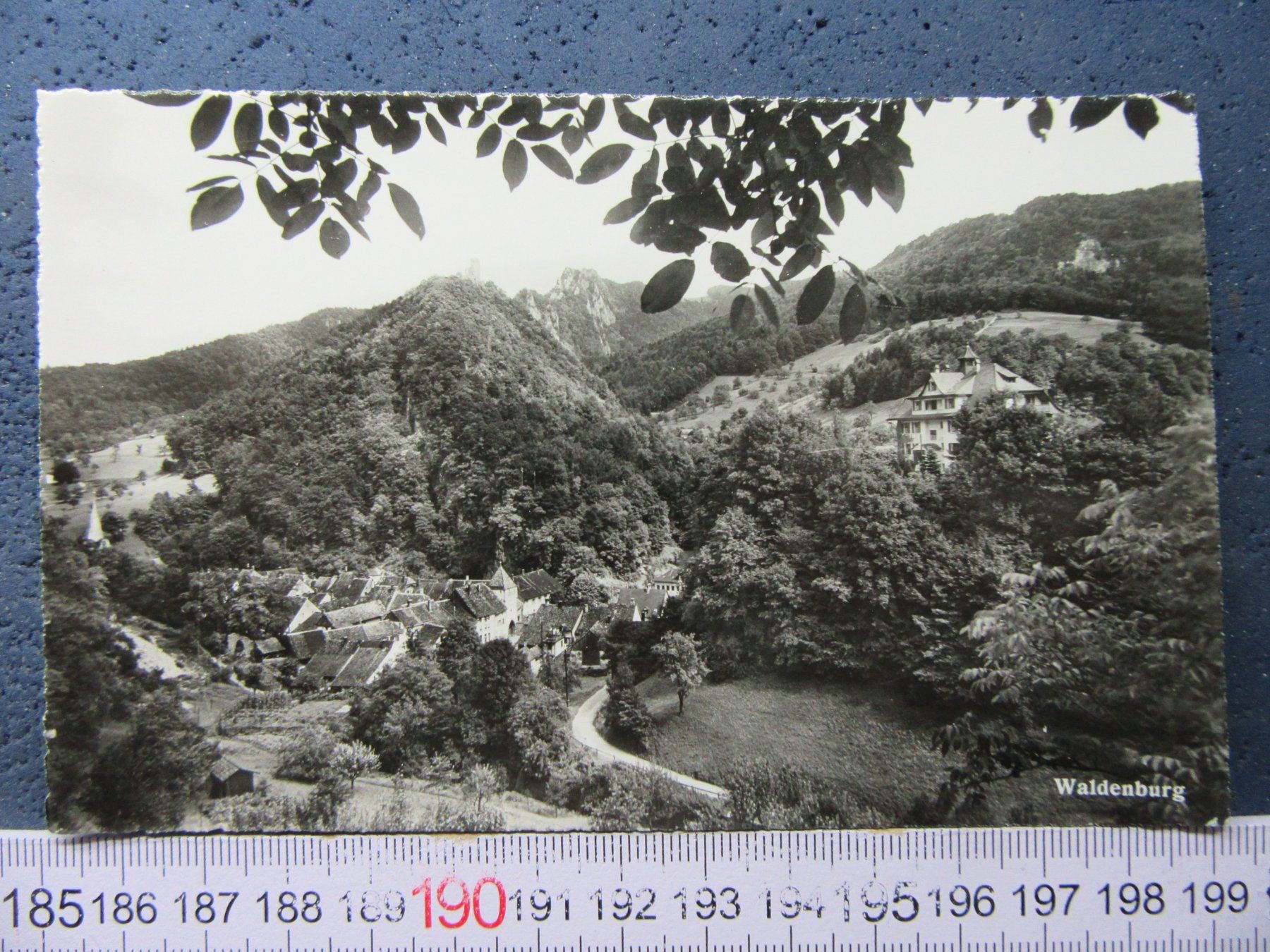 Cartoline postali: WALDENBURG BL AK – Usato da Ettingen venduto da Hausi4711