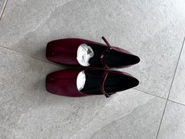 Ballerines vernies bordeaux, taille 39 Look automnal!