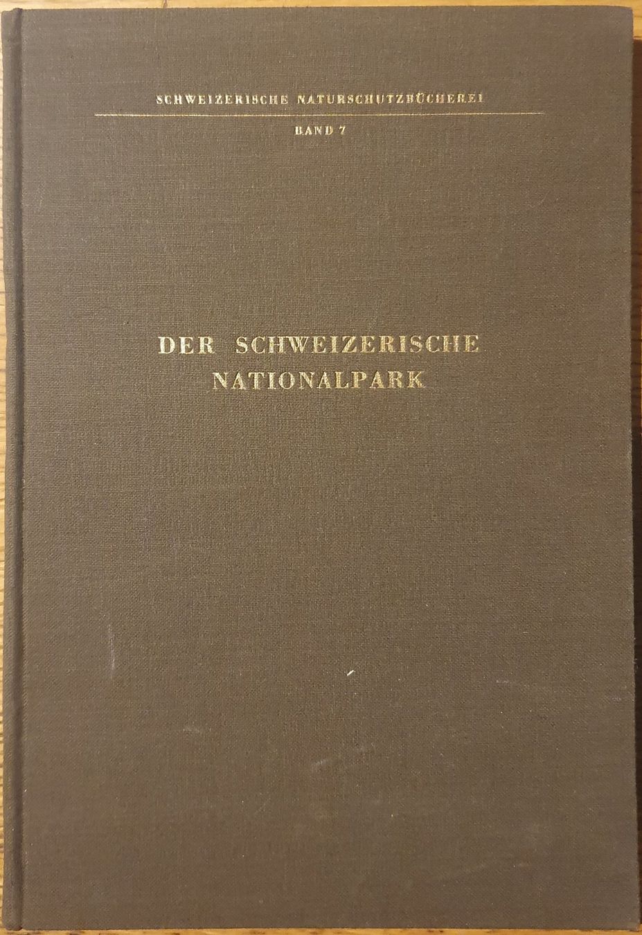 Libri: Der Schweizerische Nationalpark, 1950 – Usato da Zürich venduto da Vesco01