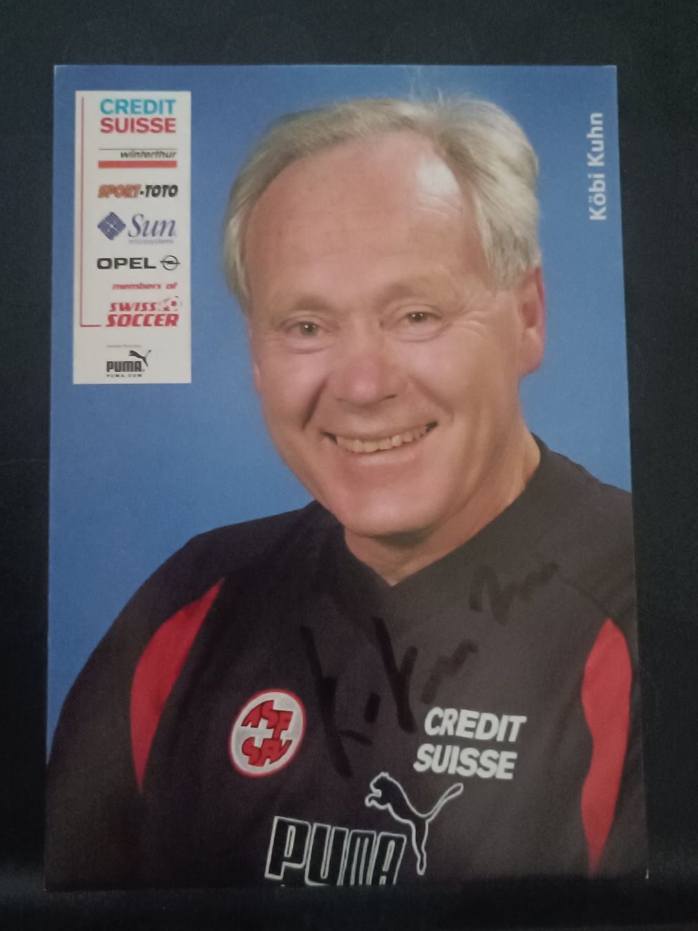 Autografi: Köbi Kuhn - original Autogramm – Usato da Menziken venduto da Artographs