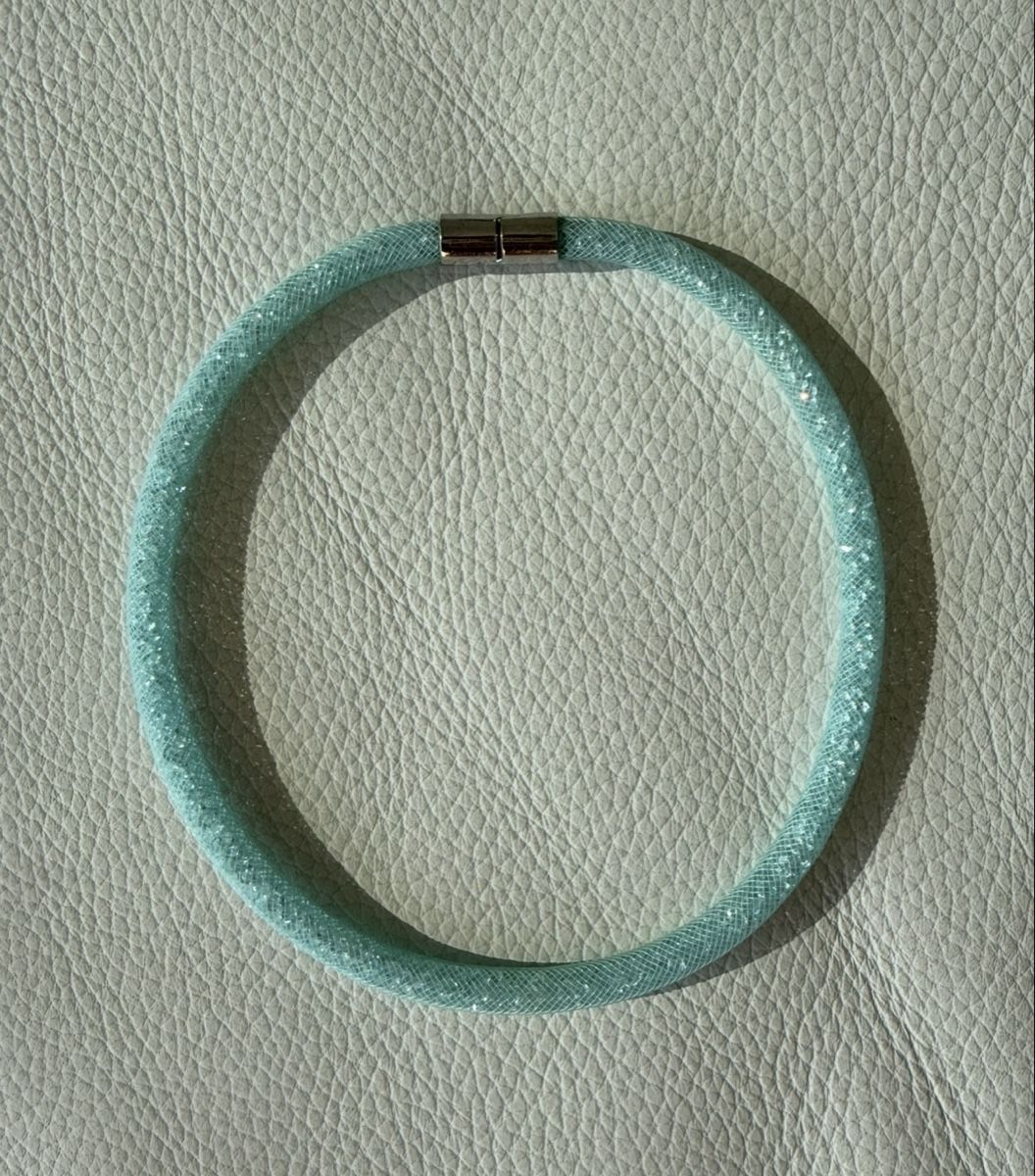 Swarovski Catenine: Swarovski collier Stardust turquoise – Usato da Cointrin venduto da sacha1981