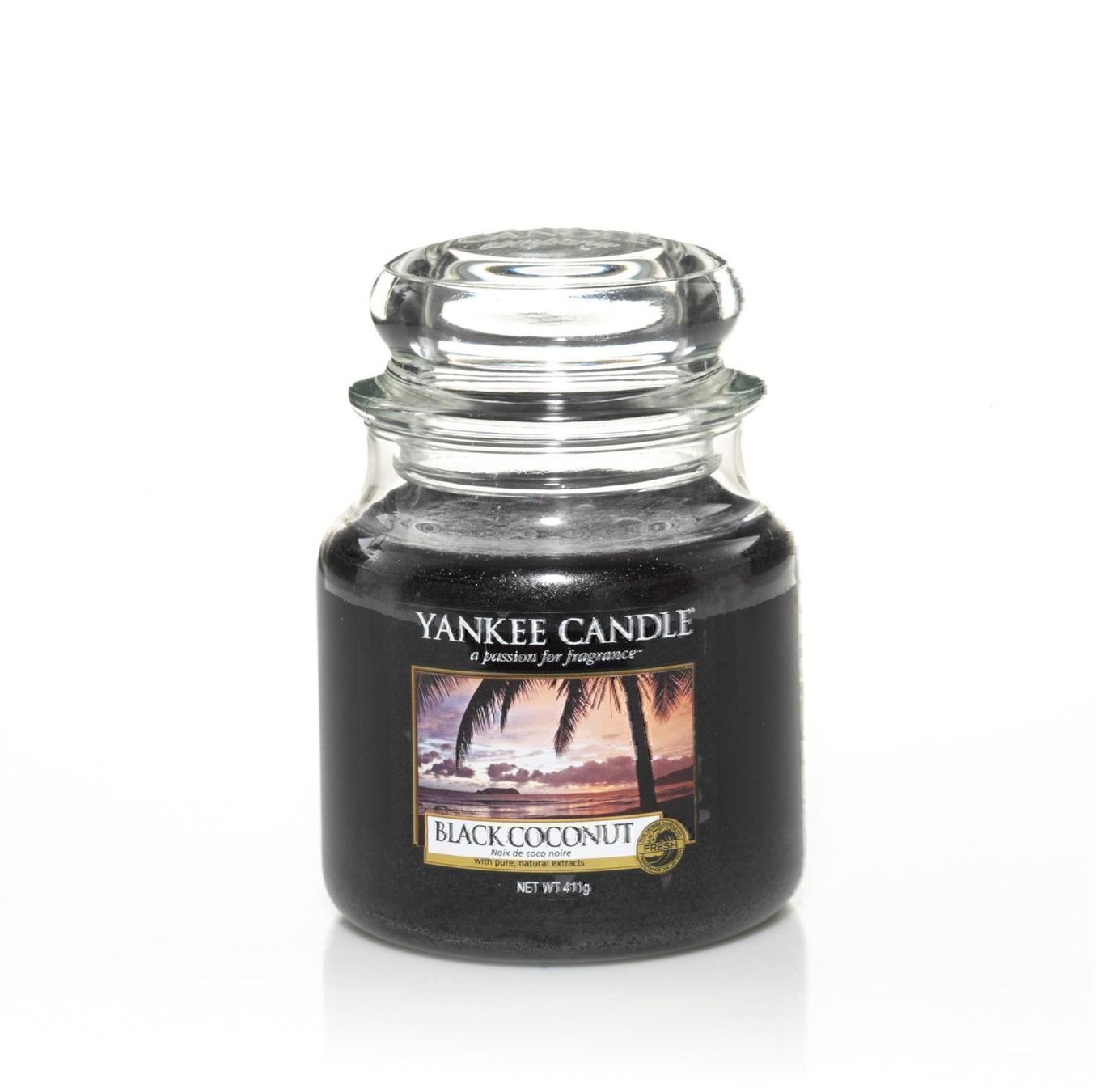 Yankee Candle Kerzen: Yankee Candle Black Coconut medium Jar – Neu und originalverpackt aus Langwiesen von rtWebshop