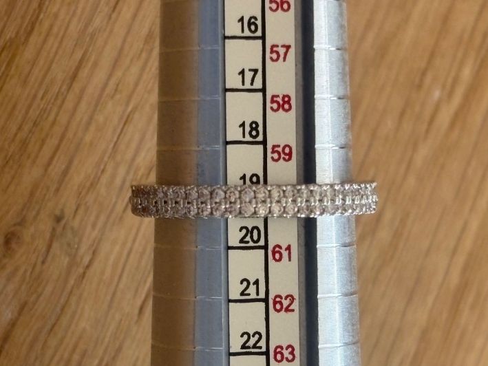 Anelli: Luxus Elegante Gr.19/9 Ring Memoire Farbe : Silber – Nuovo (secondo la descrizione) da Biel-Bienne venduto da Roserosse13 6
