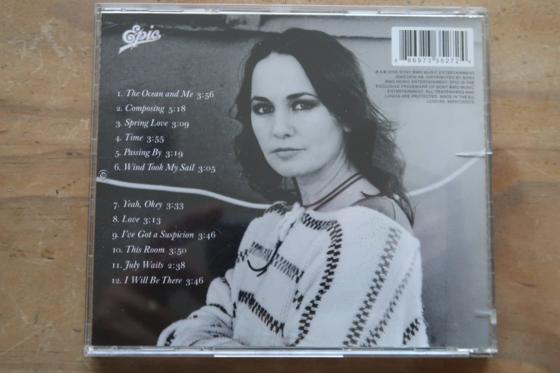 CD: SOPHIE ZELMANI - THE OCEAN AND ME - CD – Usato da Basel venduto da Patiscat 1