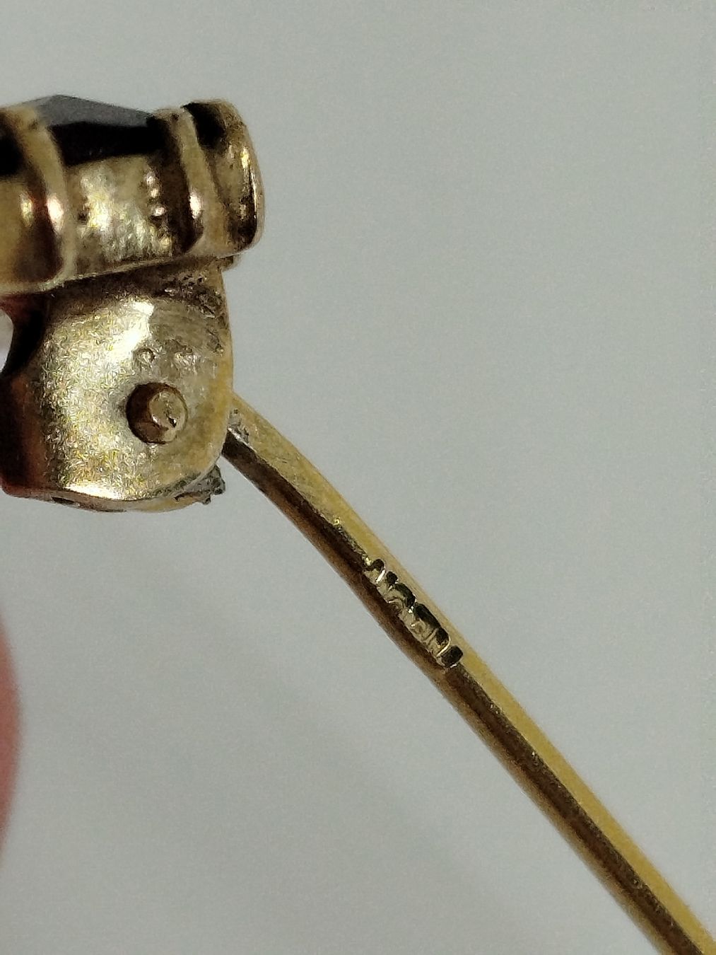 Gablonzer Spille & Fermagli: Antike Granatbrosche Gold 8ct. – Usato da Rupperswil venduto da Annet.Dann888 6