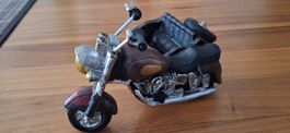 Motorrad mit Seitenwagen Dekoration Figur 