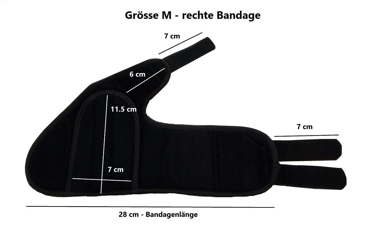 Medizinische Geräte: Hallux Valgus Bandage - Grösse M - Rechts – Neu und originalverpackt aus Werdenberg von EXAStoreGmbH
