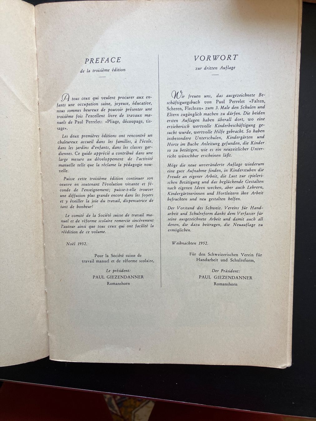 Libri: Falten, Scheren, Flechten. P. Perrelet – Usato da Wangen ZH venduto da day01 2