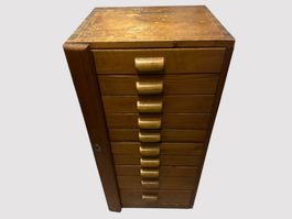Vintage UHRMACHER SCHUBLADE/ Meuble Horloger / Cabinet