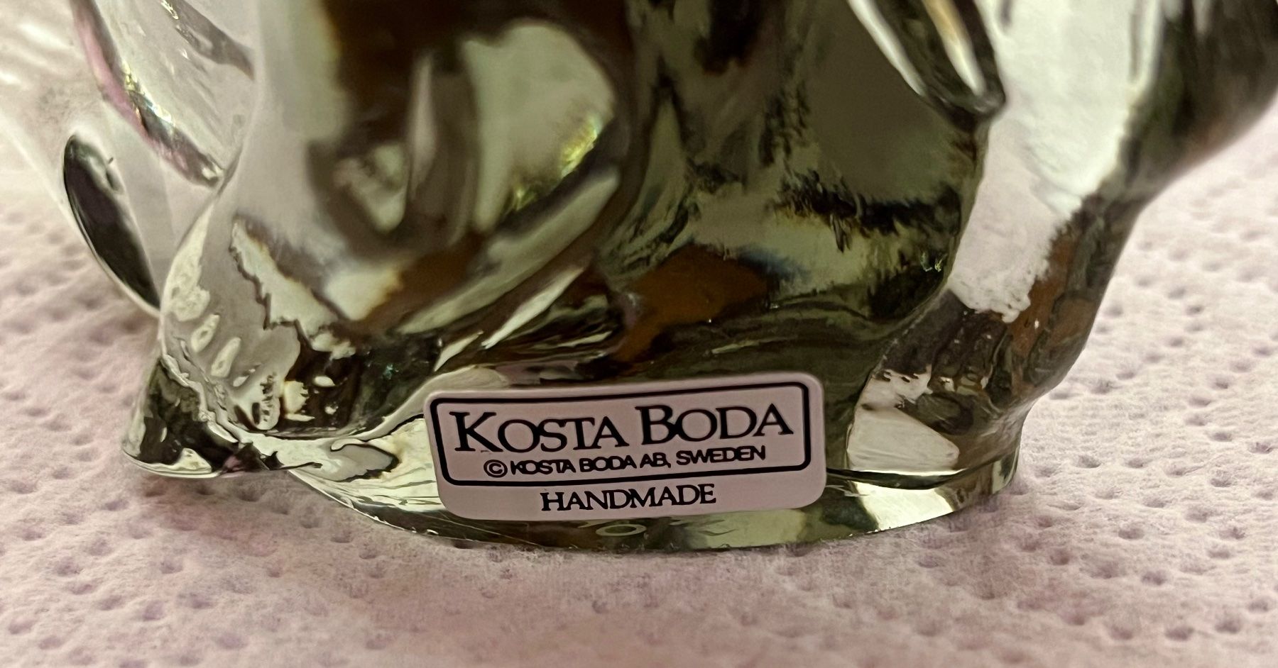 Kosta Boda Statuette: Kosta Boda – Usato da Kandergrund venduto da honey-art_and_more 3