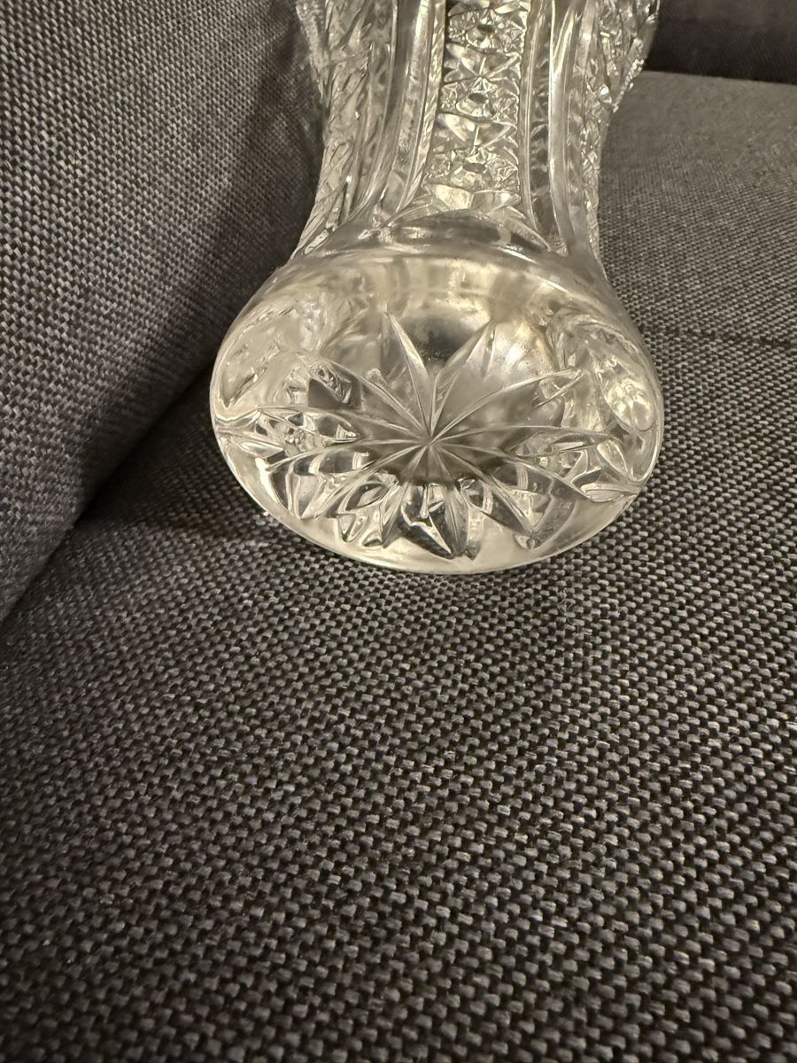 Vasen & Gefässe: Stabile Vase aus Bleikristall – Gebraucht aus Buchs SG von and_d8tp 7