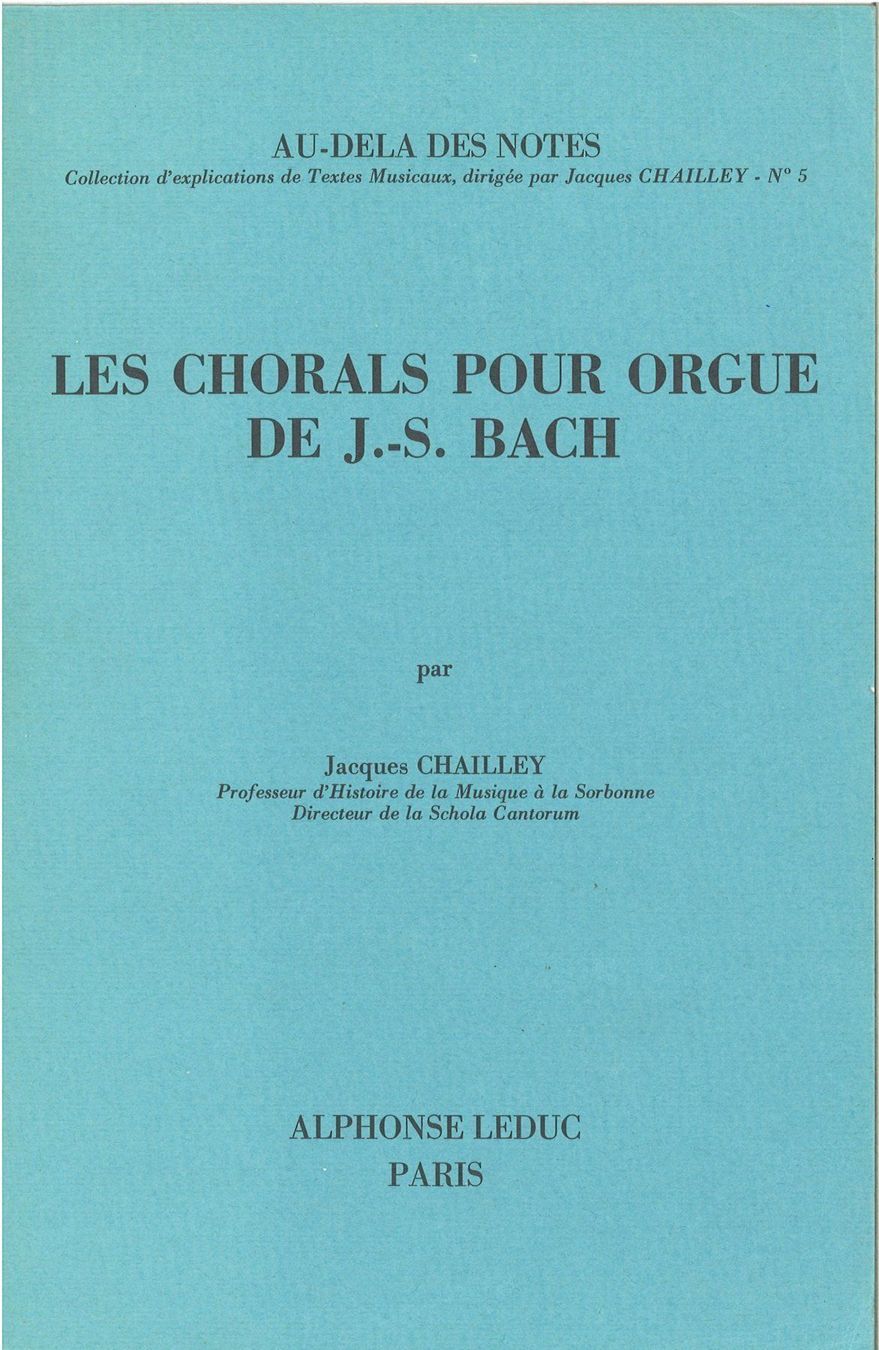 Libri: Les chorals pour orgue de J.-S. Bach – Nuovo (secondo la descrizione) da Neuchâtel venduto da Babotschk