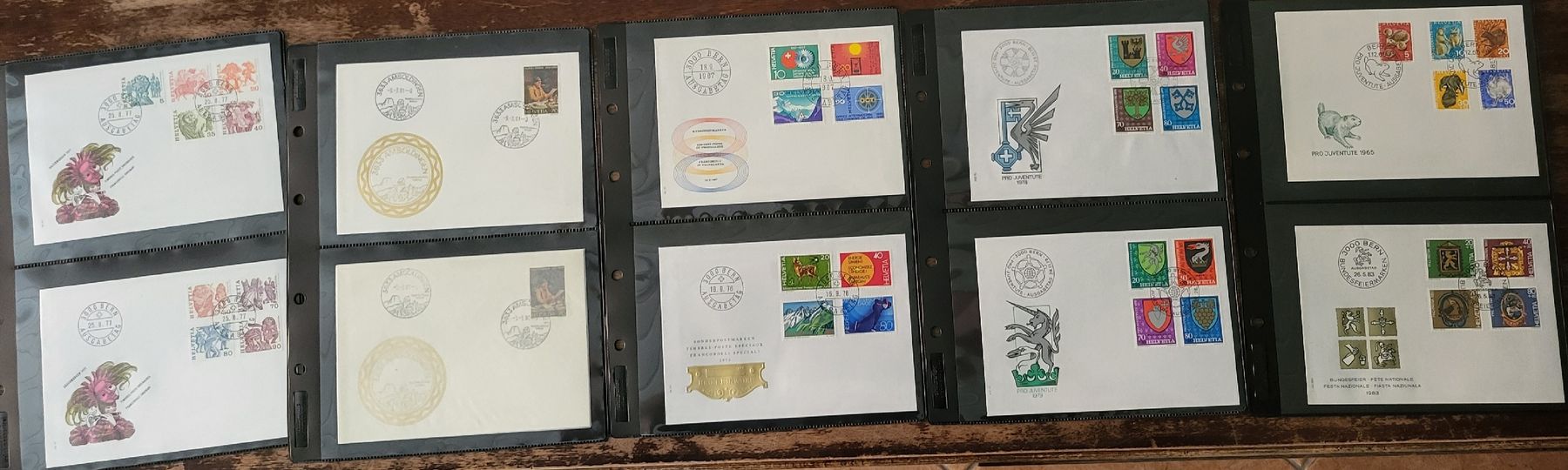 Tutti i francobolli: Erstagsbriefe inkl Ordner 50stk. – Usato da Thun venduto da harry999