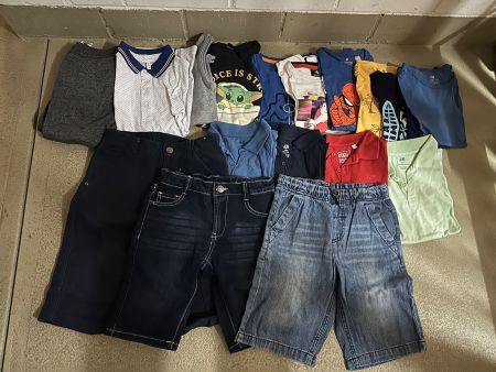 18 Teil Kleiderpaket Gr 128