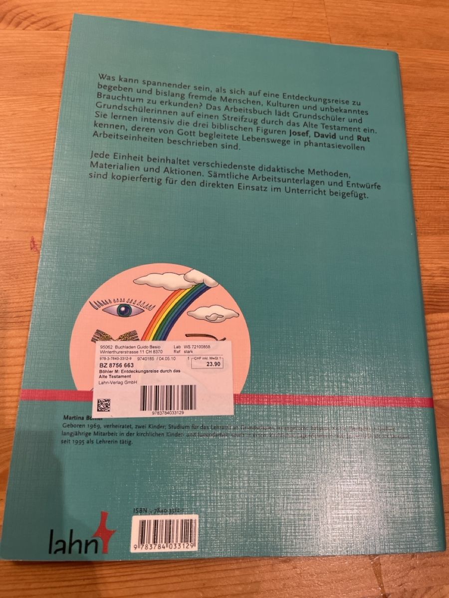 Libri: Lehrmittel Entdeckungsreise durch das Alte Testament – Usato da Andelfingen venduto da estark 1