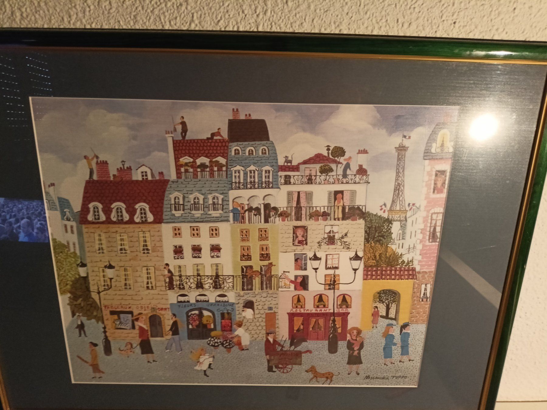 Lavagne: tableau de la ville de paris – Usato da GENEVE venduto da goldforall