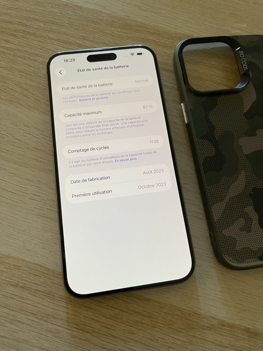 Apple Telefoni cellulari / Smartphones: IPhone 15 pro Max 256gb – Usato da Biel/Bienne venduto da ML31 8