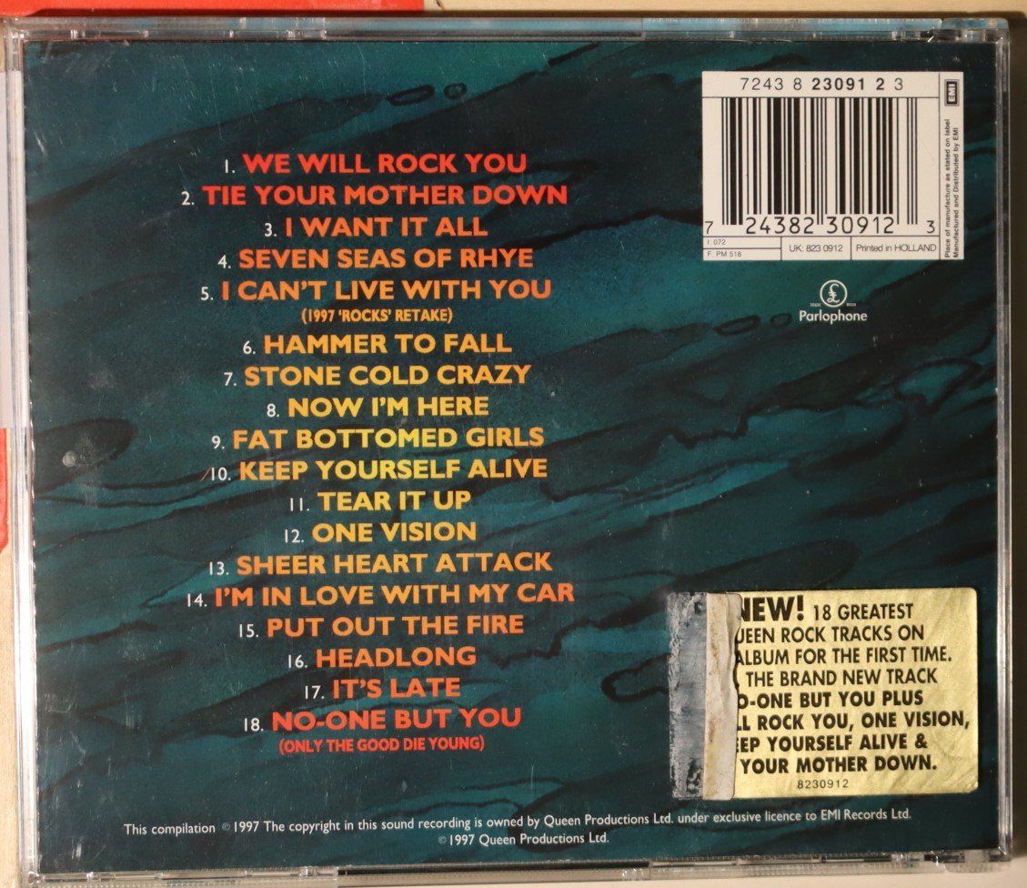 CDs: Queen – Rocks – D'occasion à Luzern par CONTENTI 2