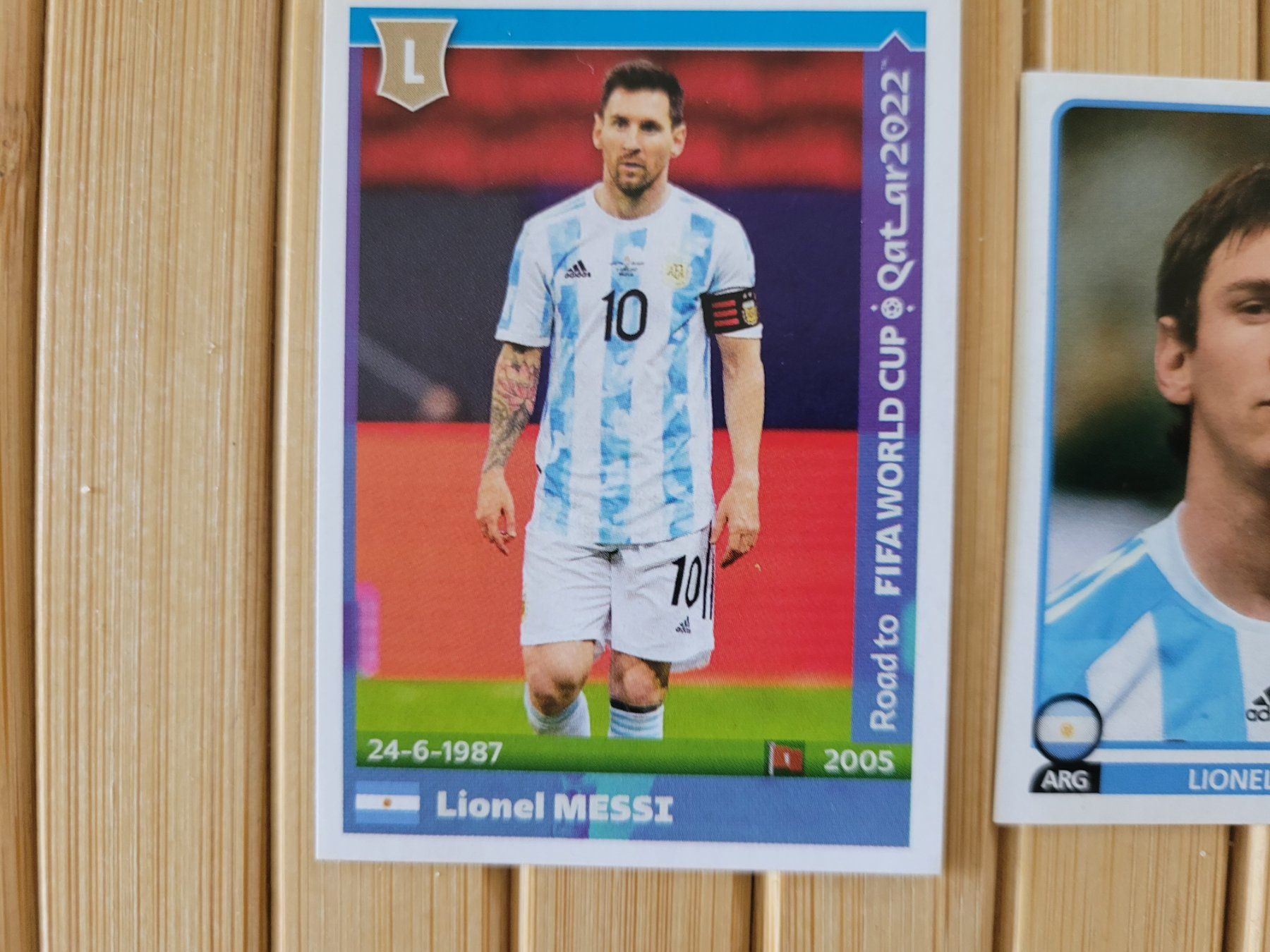 Panini Carte collezionabili: 3X Panini Sticker Lionel Messi World Cup – Usato da Nürensdorf venduto da spartacus64 1