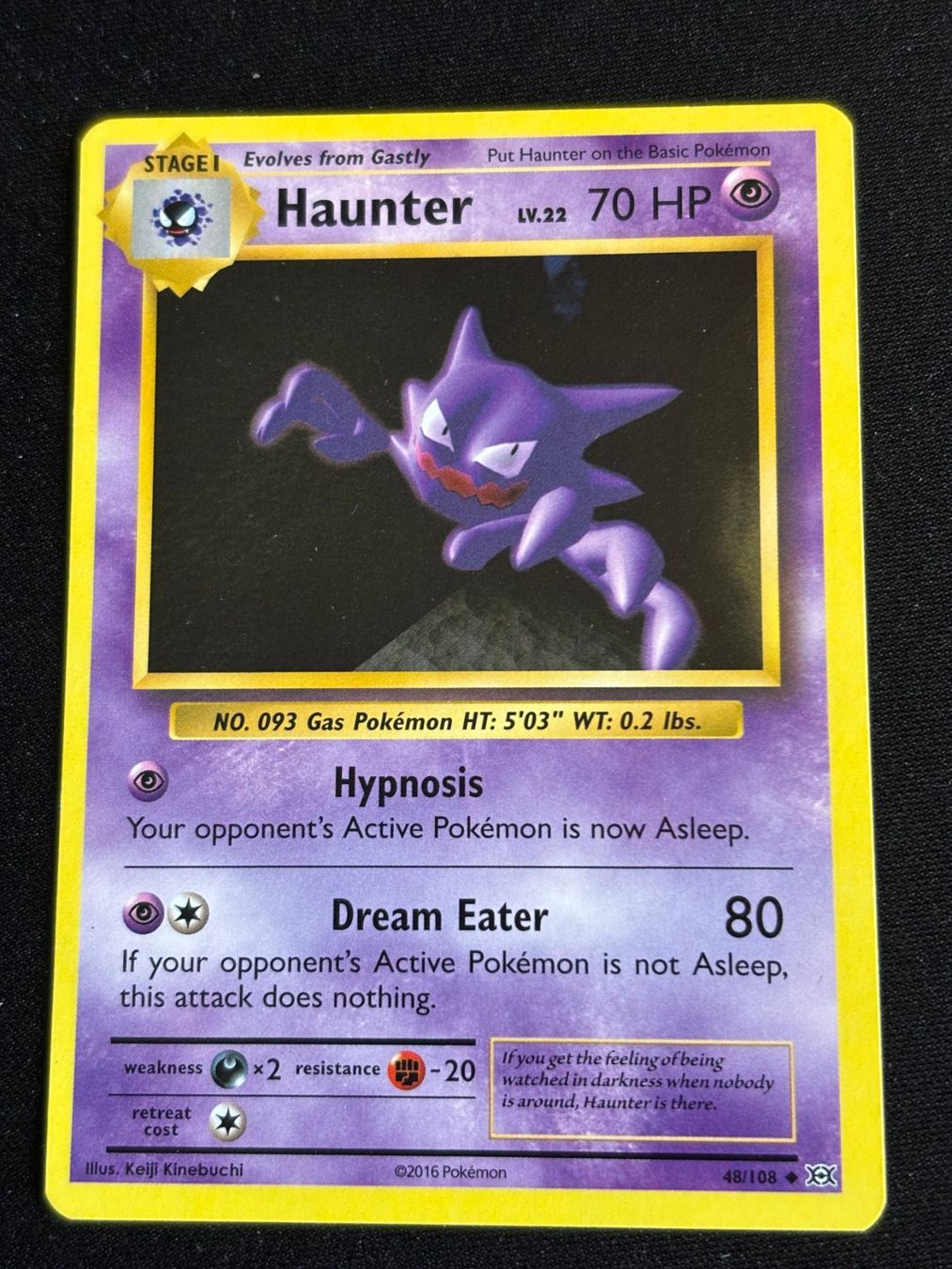 Pokémon Cartes à collectionner: Pokemon Haunter - Evolutions 48/108 - English – D'occasion à Bern par Big_GS