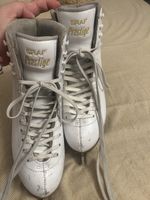 Eiskunstlaufschuhe Graf Prestige weiss Grösse 5.5 gebraucht