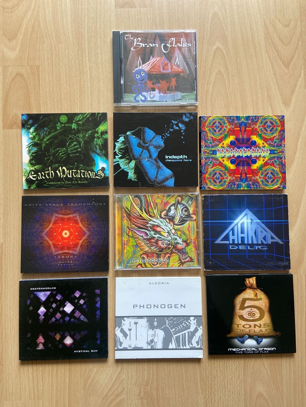 CD: Rare CD-Sammlung Goa Psytrance Electro ? – Usato da Wabern venduto da fingersinfactories