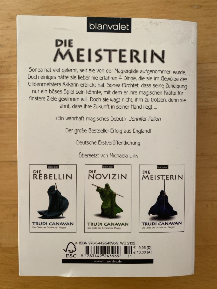 Bücher: Trudi Canavan Sonea Band 1-3 – Gebraucht aus Hochfelden von waldfeenlicht 3