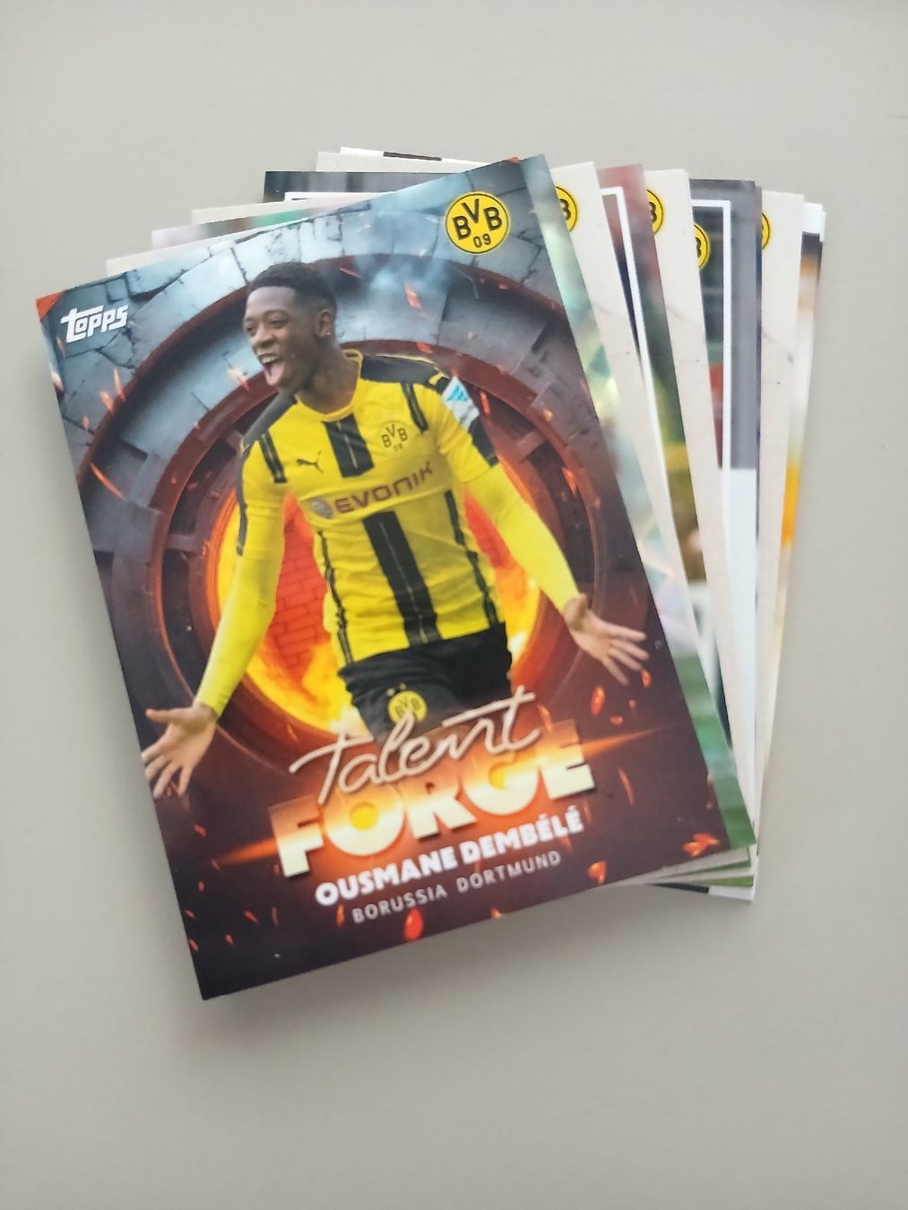 Topps Carte collezionabili: 11 Dortmund Topps Fussballkarten – Nuovo (secondo la descrizione) da Düdingen venduto da oliheimo92