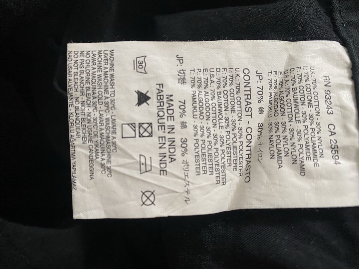 Diesel Pantaloni: Diesel 7/8 Hose schwarz Gr 26 – Usato da Schönenberg ZH venduto da Pfupfli1 2