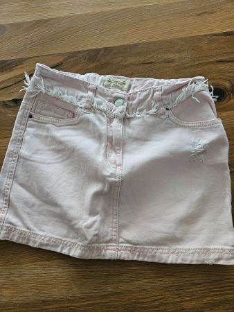 Next Jeansrock rosa Gr. 140-146