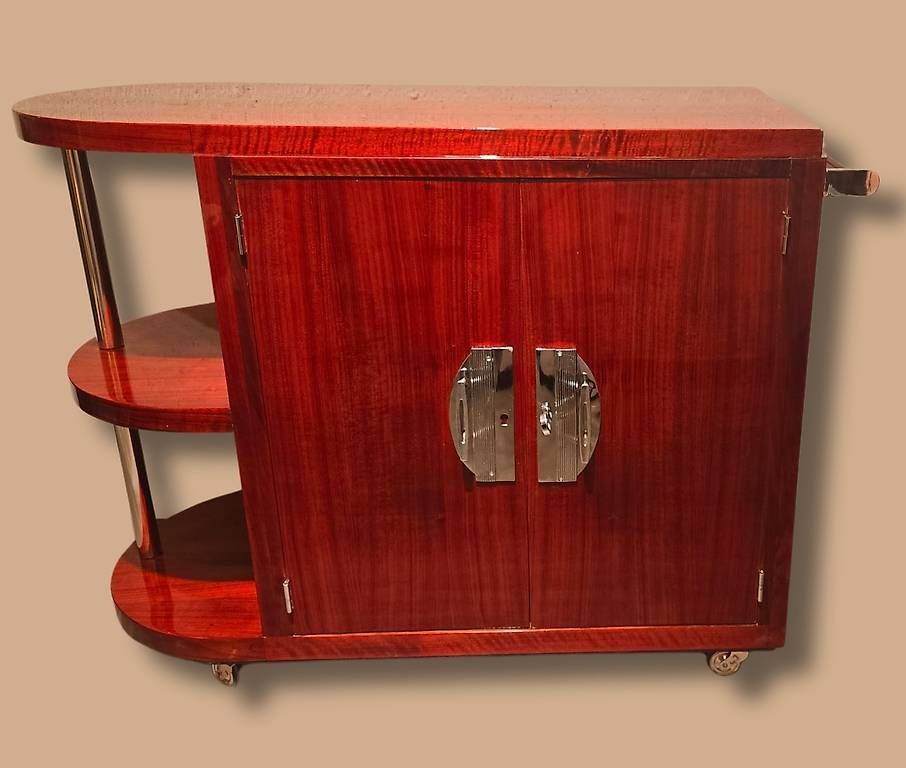 Skulpturen & Statuen: Bar art deco palissandre des indes  – Gebraucht aus Mollens VD von espritartdeco 5