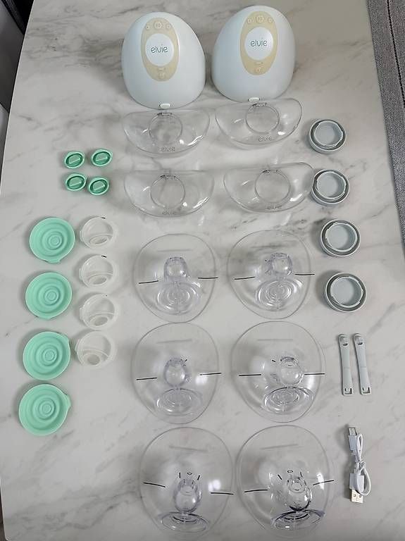 Elvie Accessori per l’allattamento: Elvie Doppel-Milchpumpe – Usato da Basel venduto da Nora2020 2