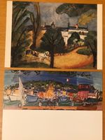 2x Postkarten Raoul Dufy