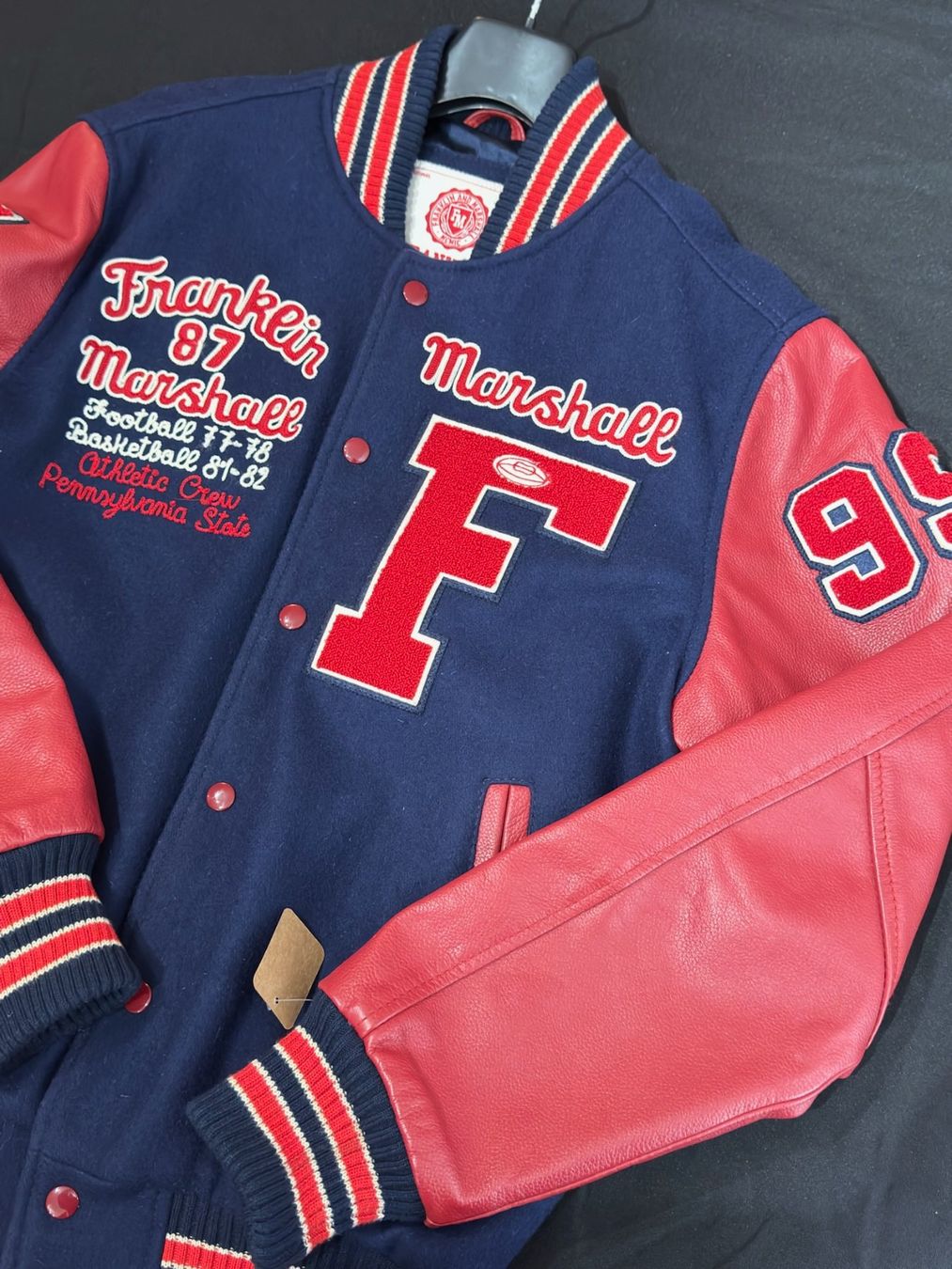 Franklin & Marshall Giacche: FRANKLIN & MARSHALL "COLLEGE" VARSITY JACKET SZ: M – Usato da Cortaillod venduto da Stay_Alive_vintage 4