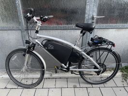 E-Bike Izip Dolphin Express silber gebrauchter Zustand