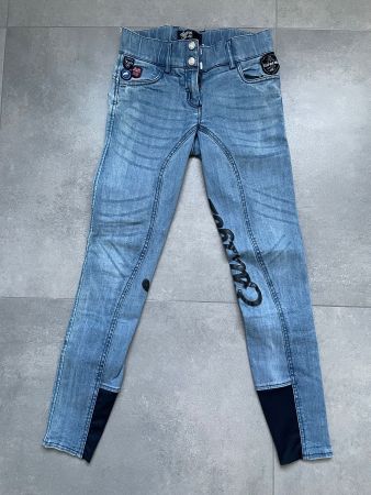 Reithose von Horze in Jeansoptik, Grösse 36 (eher 34)